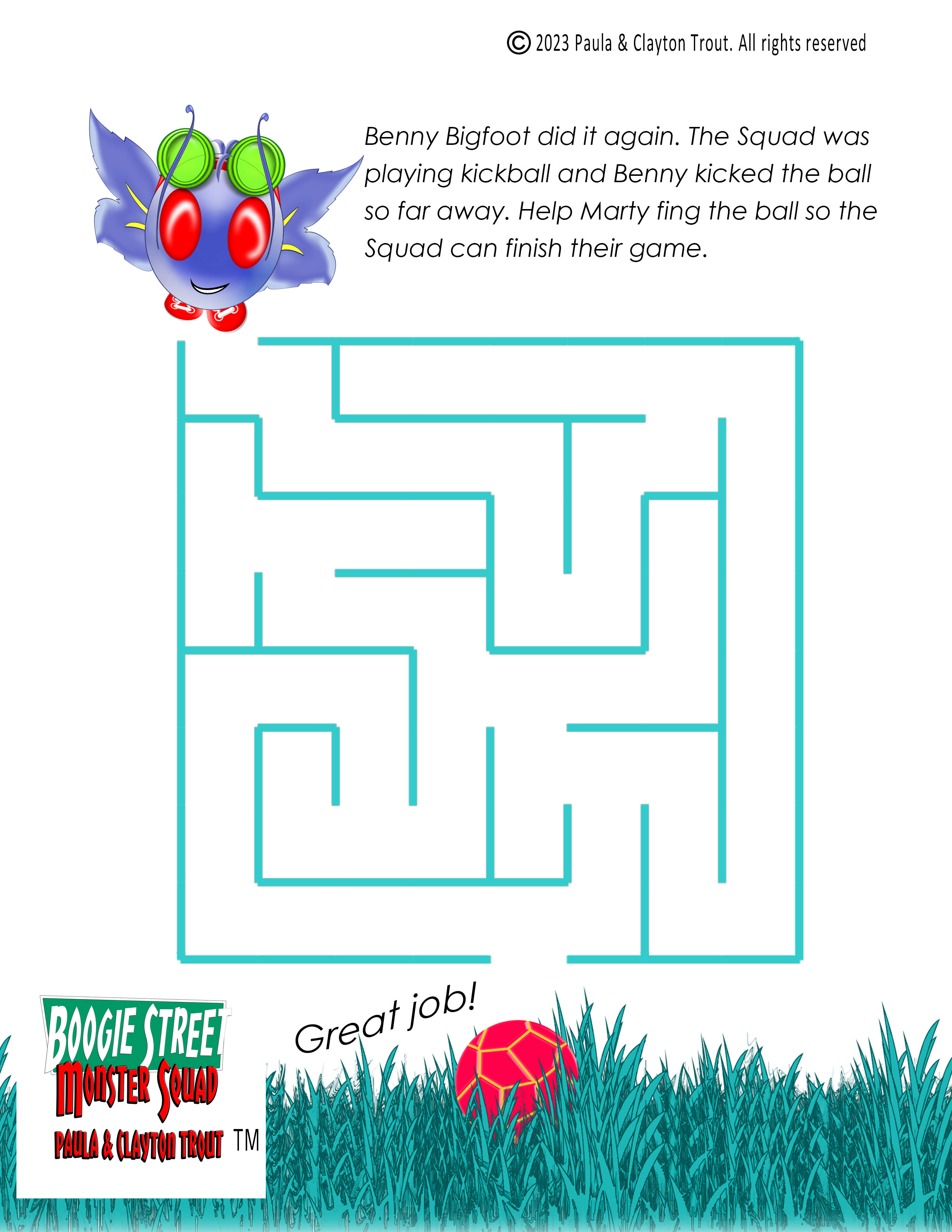 find the squad's ball.